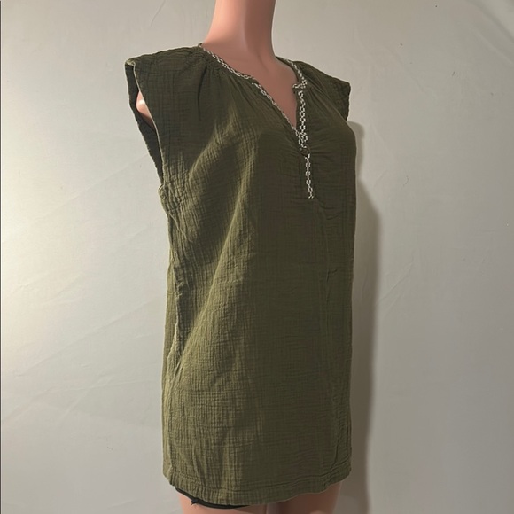 Madewell Women’s Embroidered Lightestspun Cover Up Tunic 100%Cotton Size  XSmall - Picture 7 of 14